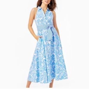 Lilly Pulitzer Summer 2020 Sleeveless Halter dress